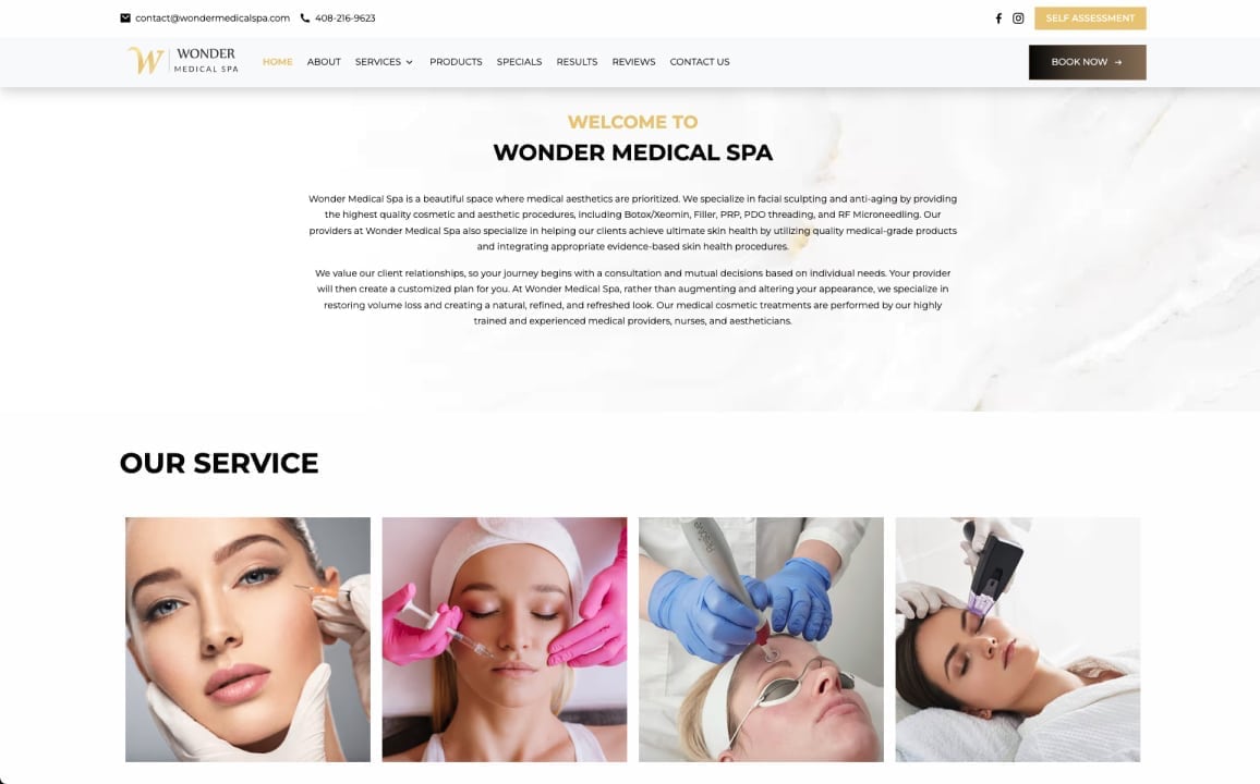 Website Delivery gallery media
