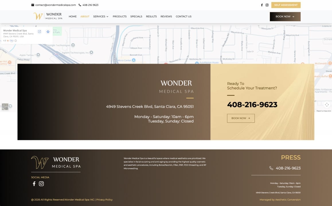 Website Delivery gallery media