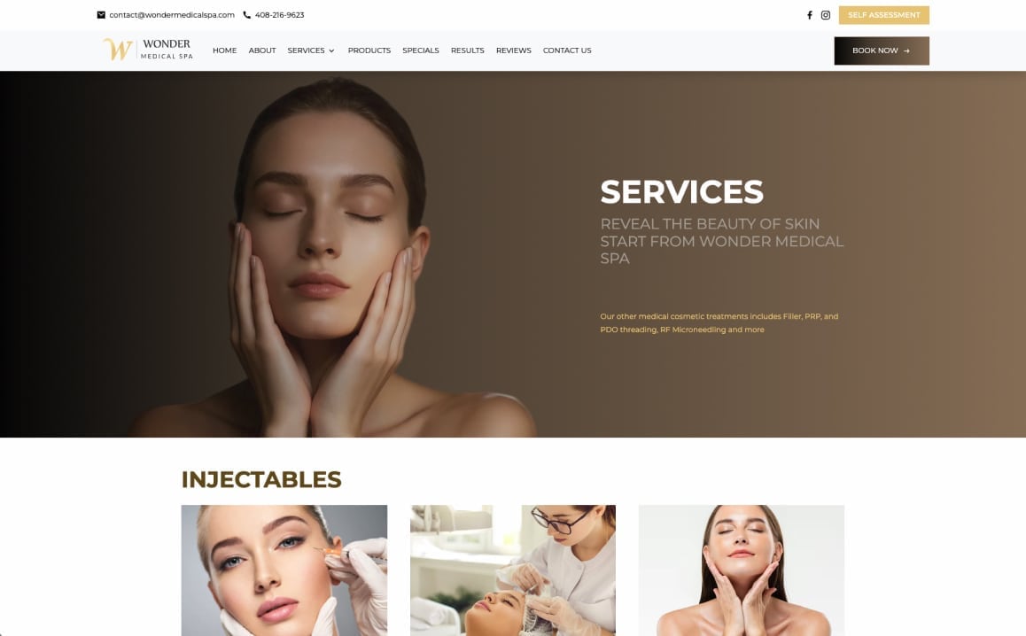 Website Delivery gallery media